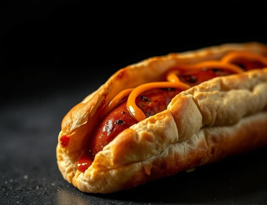 Bratwurst im Semmel